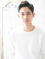 モッズヘアメン 名護大東店(mod's hair men) ≪mod's men≫大人クールなダークアッシュオールバックショートd