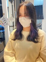 インク サカエ(inq sakae)&nbsp;韓国スタイル☆インナーパープル