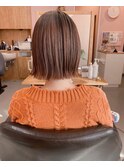 ぱつんとボブ