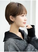 前髪あり耳掛けショート20代30代40代【AIN.表参道】川原大地
