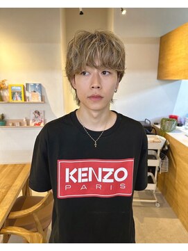 コンティニュー オモテサンドウ(CONTINUE OMOTESANDO) お手入れ簡単！ラフなナチュラルニュアンスパーマメンズカット