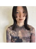 modeなストレートボブ