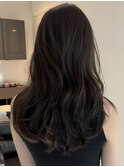 ブリーチなしカラーラベンダーグレージュレイヤーカット