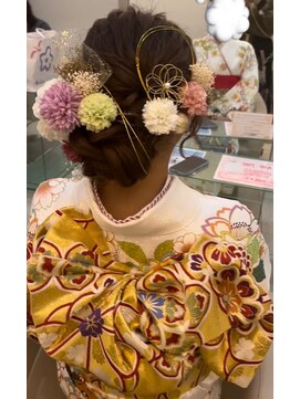 モードケイズブリエ(MODE K's Briller) 【Hiyona】成人式ヘアセットその５【武庫之荘】