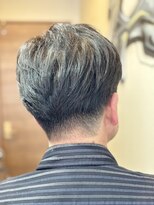 ヘアサロンネクスト(Hair salon NEXT)&nbsp;クラウドマッシュの七三分けスタイル