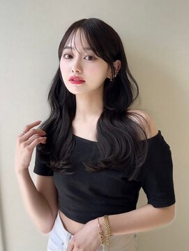 コア 表参道(COA) レイヤーカット/ウエットヘア/オリーブベージュ/表参道/表参道駅