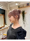 【zest中野/セイラ】ブリーチで作るミルクティーカラー