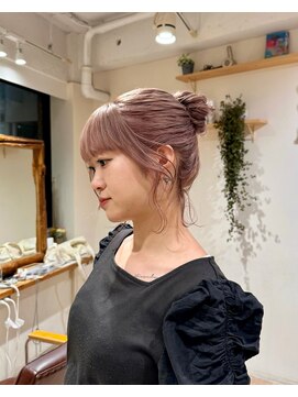 ゼスト 中野店(ZEST) 【zest中野/セイラ】ブリーチで作るミルクティーカラー