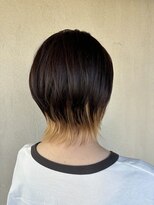 コルヘアー(Cor hair) ショートレイヤー+インナーカラー