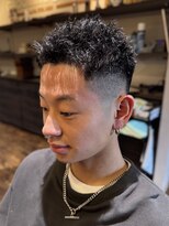 エクファフォーメン(EX-FA FOR MEN)&nbsp;ダークアッシュ/ニュアンスパーマ/韓国マッシュ/スペインカール