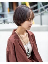 カフカ(CAFCA)&nbsp;前髪インナーと耳かけショート