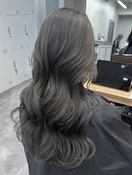 ヴェルダ 池袋店(verda) ブリーチカラー RIKO グレー