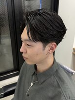 【Lond LOGAN亀井】メッシュ×ツイストスパイラル　メンズパーマ