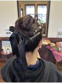 パーティーヘアーセット