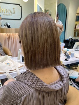 ロンドプランタン 恵比寿(Lond Printemps) ミニウルフレイヤーカット顔周りカット前髪カット韓国ボブ