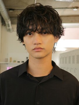 バイフィフス 原宿/表参道(by fifth) ラフにキマる無造作パーマのマッシュウルフスタイル