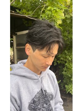 ノイル(Noil) 【KEISUKE∞/メンズ】コンマバングフェザーショート