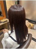 艶髪レッドカラー