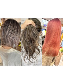 【山科駅5分】ハイライト/ダブルカラーなどあなたに合わせたカラーデザインを提案*褒められカラーに♪