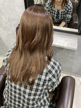 グラッジ 池袋(GLADGE) ダブルカラーで作るブラウンベージュ