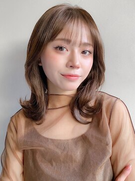 リヤン 表参道(lyann) 小顔カット前髪ナチュラルカール似合わせカット結べるボブ