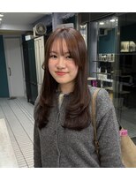 リズムス ヘアデザインラボ&nbsp;【cocona_ikeda】layer×lavender beige