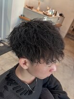 バトー バイ トリコ 船橋北口店(BATEAU by tricot)&nbsp;メンズ × ツイストスパイラルパーマ