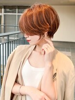 ハルキミナト メゾン(HM MAISON)&nbsp;30代40代50代耳かけショート前髪なしハンサムショートカット