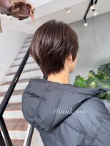 エムドットヘアーサロン(M. hair salon)&nbsp;【栗本浩司】大人の艶髪ショートボブ