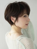 ルム 立川(Lum.)&nbsp;立川 似合わせカット ショートカット ショートボブ ベージュ
