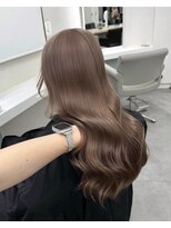 ベレーザ 川越(Beleza)&nbsp;ba16423_ミルクティーベージュハイトーンカラー艶髪ワンホンヘア