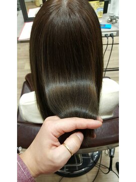 ルーミールーム(RoomieRoom) ツヤ髪ロング 髪質改善/夏カラーアッシュブラックトリートメント