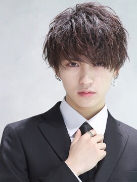 リップス 渋谷(LIPPS) スーツにはずしたヘア