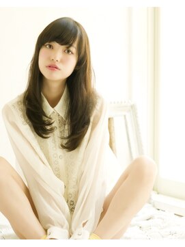 ロンド レグリーズ 立川(Lond leglise) 【槌矢圭悟】大人かわいい/ロングレイヤー/斜めバング/ベージュ