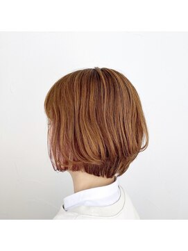 ミューズジャルダン(MUSE jardin) 艶ハイライト×イヤリングカラー