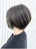 大人ショートボブ