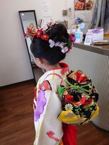 かぐや姫 エルモード フェレ美容室 行徳店&nbsp;七歳の新日本髪