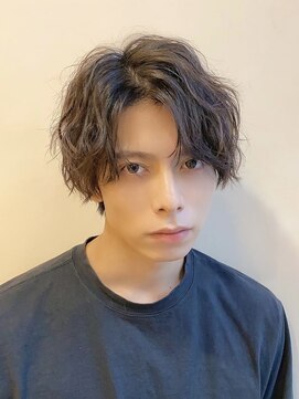 バイフィフス 原宿/表参道(by fifth) 波巻きツイストスパイラルパーマツーブロック刈り上げ