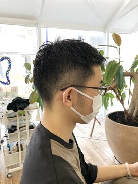 ヘッズ 本八幡店(HEADS) MEN'S HAIR  センターパート　サイドパート　韓国マッシュ