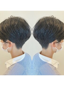 スタジオ アルファプラス 日暮里店(studio α+) 30代40代50代◎大人ナチュラルショートボブ 日暮里