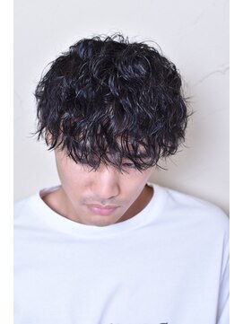 ニコ カシェート 狭山市東口店(nico-cachette) 刈り上げマッシュ×波巻きツイストスパイラルパーマ