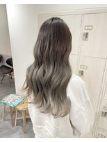 パプスドコワフュール 甲子園口店(Pap's de coiffeur) グレージュグラデーション