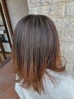 ブランシェ 高蔵寺店(BRANCHE)&nbsp;☆デザインカラー☆バレイヤージュカラー【北川】