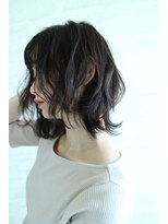 美容室ジャスミン&nbsp;【ヒロシ】ミディアムウルフ 20代30代40代 藤枝