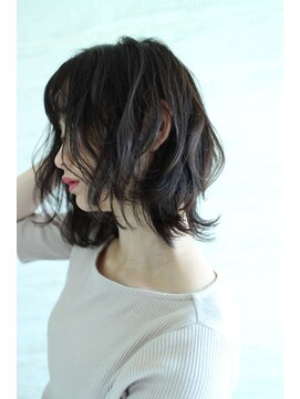 美容室ジャスミン 【ヒロシ】ミディアムウルフ 20代30代40代 藤枝