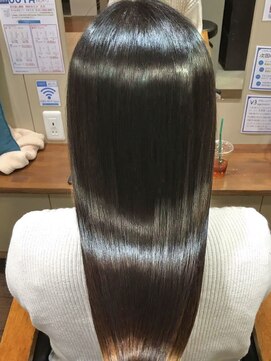 トムヘアーデザイン 古川橋店(TOM HAIR DESIGN) 【髪質改善×縮毛矯正】美革ストレート09