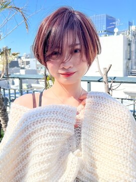 ハルキミナト ジャパン トウキョウ(HARUKI MINATO japan TOKYO) 20代30代40代50代耳かけショート前髪なしハンサムショートカット