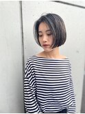 【各務原・ヘッドスパ】ハイライトボブ