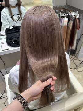 ユーフォリア 新宿店(Euphoria) とろみシアーペールピンク/透明感カラー