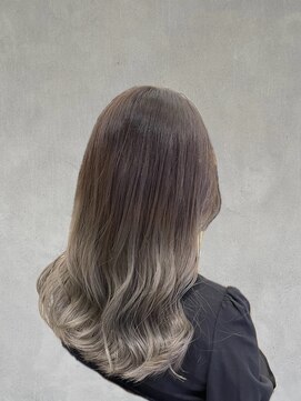 イーアップ バイ ボス(e up by boss) 透明感グレーグラデーション